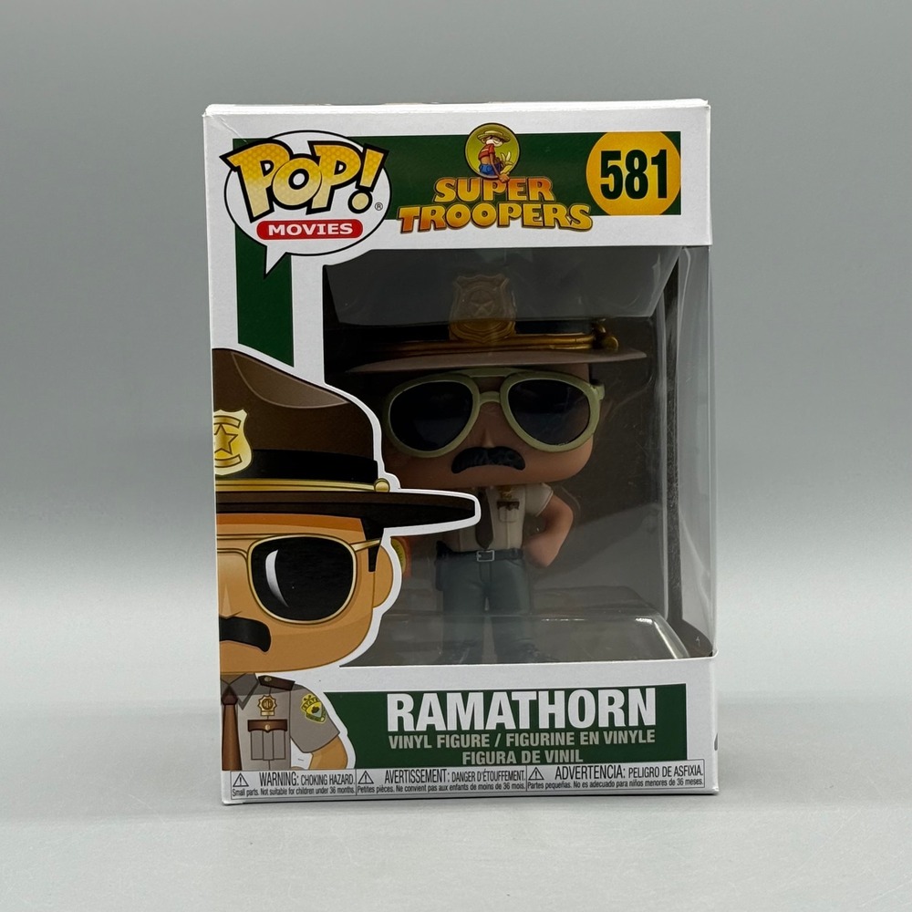 Funko Pop! Movies #581 *Ramathorn* Super Troopers w/ Protector *Vaulted*